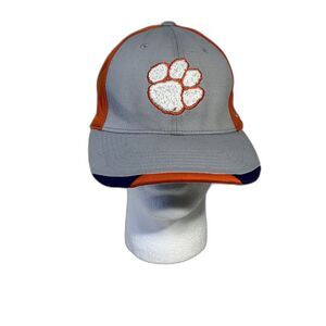 Clemson Tigers Top Of The World Hat Adult One Size Fits All Orange/Grey/White